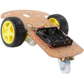 Resim KONTAKTEK 2WD Robot Araba Kiti 