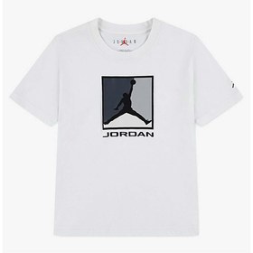 Resim Nike Jordan Çocuk Krem Tişört (95F057-782) 