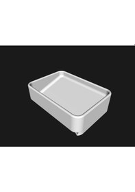 Resim Opencart Basit Su Tahliyeli Sabunluk Sadece Plastik Aparattır 