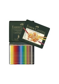 Resim Supertrend Polychromos Kuru Boya Kalemi Seti 24 Renk Görsel Rengi 