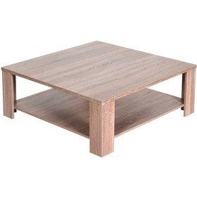 Resim Adore Mobilya New Line Kare Orta Sehpa-Latte 