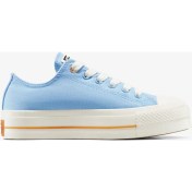 Resim Converse Chuck Taylor All Star Lift Platform Kadın Mavi SNEAKER.416 