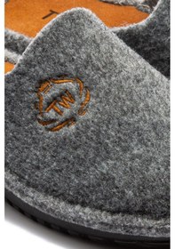 Resim Twigy Data Erkek Ev Terliği Füme 41/45 CC0439 Füme 