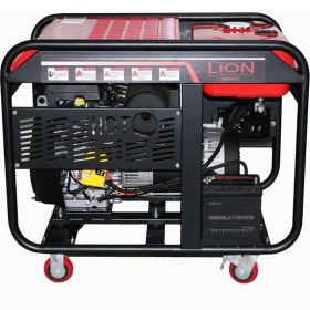 Resim Lıon Power Lng 17000E Benzinli Jeneratör 17 Kva Marşlı Monofaze %100 Bakır Sargılı 