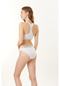 Resim Parlingerie Sporcu Büstiyer Takım Beyaz 