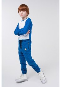 Resim Brz Kids Erkek Çocuk Pantolon Eşofman Mavi 