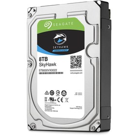 Resim Seagate 8tb Skyhawk 3.5' 7200RPM 256MB ST8000VX002 Sabit Güvenlik Diski 