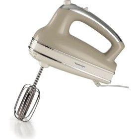 Resim Ariete El Mikseri Bej 1548/03-450 Watt, 5 Hız, Çırpma ve Yoğurma Başlıkları, Turbo Fonksiyonu 
