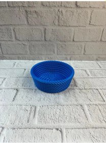 Resim Yuvarlak Çerezlik Lacivert Renkli 