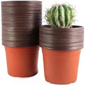 Resim Thermoform Saksı 30 Adet 15 Cm 