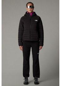 Resim The North Face Kadın Belleview Stretch Down Hoodie Mont Siyah 001 