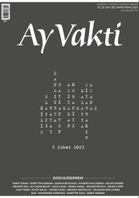 Resim Ay Vakti 203 Sayı Mart Nisan 2023 