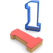 Resim 1 Rakamı Polikarbon Kurabiye Kalıbı (553203159) 