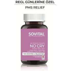 Resim Sovital No Cry Regl Dönemine Özel 48 Kapsül 