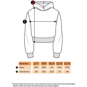 Resim Toontoy Kız Çocuk Kapüşonlu Kadife Sweatshirt Koyu Mavi 