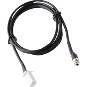 Resim Suntek Araba Ses 3.5 MM Aux Jack 8 Pin Fiş Adaptörü Kablosu 