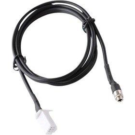 Resim Suntek Araba Ses 3.5 MM Aux Jack 8 Pin Fiş Adaptörü Kablosu 