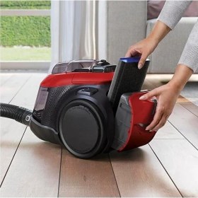Resim Electrolux 7 Kademeli Filtreleme ve Ömür Boyu Filtre Teknolojisi - Yüksek Emiş Güçlü Sessiz Motor - Alerjen Karşıtı ve Hassas Zemin Başlıklı Toz Torbasız Süpürge - Metalik Kırmızı 