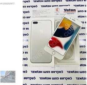 Resim Apple iPhone 7 Plus İkinci El TR | 32 GB | Gümüş 