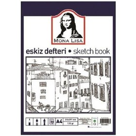 Resim Mona Lisa Eskiz Defteri 120 Gr 50 Yaprak - A4 