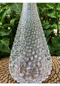 Resim Cam El Yapımı Aden Model Karaf Şişe 