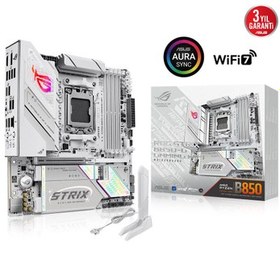 Resim Asus ROG Strix B850-G Gaming Wi-Fi AMD AM5 4xDDR5 Micro ATX Anakart 