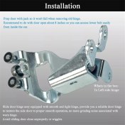 Resim Serfhyff Sienna Için Sol Taraf Orta Orta Sürgülü Kapı Menteşe Grubu (Yurt Dışından) 