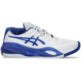 Resim Asics GEL-RESOLUTION X CLAY Erkek Beyaz Tenis Ayakkabısı 1041A485-101 