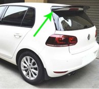 Resim Volkswagen Golf 6 Spoiler Parlak Siyah 