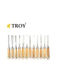Resim Troy 25004 Ahşap Oyma Seti. 12 Parça 