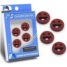 Resim Kedi X Desenli Xbox Ps4 - Ps5 - Xbox S - Xbox X Uyumlu Analog Koruyucu Kahverengi 