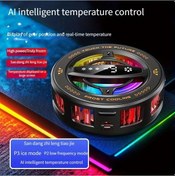 Resim Oldfriend Black K26: 30 Saniyede Donan Akıllı Oled Ekran, 3 Soğutma Modlu Oyuncu Soğutucu 
