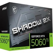 Resim Msı RTX5060TI 16GB Shadow 2x Oc Plus 128BİT Gddr7 HDMI Dp Pcıe 5.0 