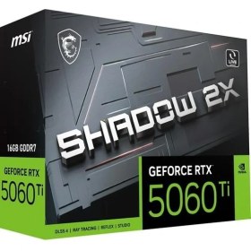 Resim Msı RTX5060TI 16GB Shadow 2x Oc Plus 128BİT Gddr7 HDMI Dp Pcıe 5.0 