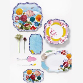 Resim Pip Studio Mavi Porselen Kek Standı 24 Cm 51010030 