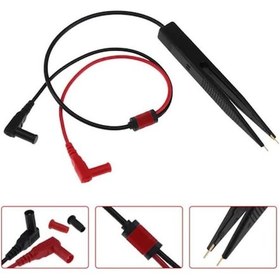 Resim Koodmax Smd Direnç Kapasite Bobin Diyot Multimetre Avometre Test Prob Cımbız 