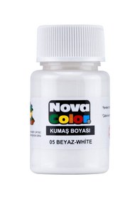 Resim Novacolor Beyaz Kumaş Boyası 