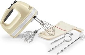Resim Kitchenaid 9 Hızlı El Mikseri 5KHM9212 Almond Cream-EAC 