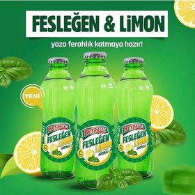 Resim Beypazarı Fesleğen ve Limon Maden Suyu 6'lı 200 ml 