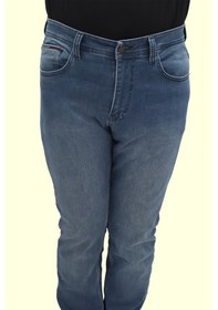 Resim Denim Cartel Dmctekstil Erkek My Life-1003 Yüksek Bel Normal Kesimli Boru Paça Jean Pantolon Koyu Mavi 