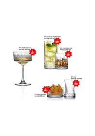 Resim Paşabahçe Elysia 22 Parça Su Bardak - Meşrubat Bardağı Ve Çerezlik Çeyiz Seti Takımı 25 