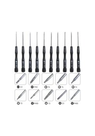 Resim Zcjb 10 İn 1 Best Bst-8800c Onarım Aleti Hassas Tornavida Seti-123360 