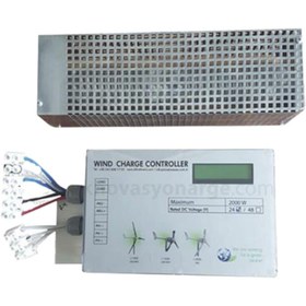 Resim Genel Markalar 1000 Watt 48v Rüzgar Türbini Yerli Şarj Kontrol Cihazı - 1kw 