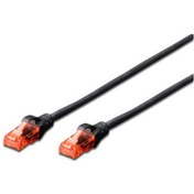 Resim DIGITUS DK-1617-020/BL Utp Cat6 Patch Kablo 2mt Siyah 