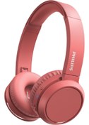 Resim easytekno Philips Tah4205rd Kablosuz Kulak Üstü Kulaklık (mikrofonlu) Kırmızı - 29 Saat 