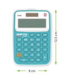 Resim Hesap Makinası 12 Digit Masa Tipi 4 Renk 20 Li Paket F3038 Diğer 