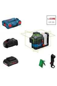 Resim Bosch GLL 18V-120-33 CG 1x4 Ah ProCORE Akülü Yeşil Çizgi Lazer 