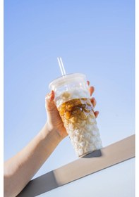 Resim Acar Viva Pipetli Cam Bardak - 500 Ml Şeffaf 