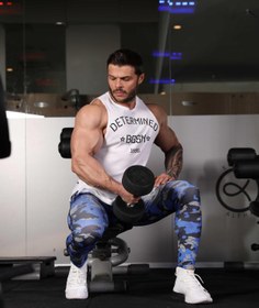 Resim Big Sam Erkek Tayt Streç Fitness, Koşu Egzersiz Altı 1237 