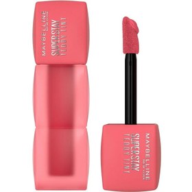 Resim Maybelline Super Stay Teddy Tint - Likit Mat Ruj No: 40 Petalcore 